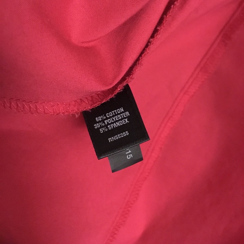 Express sleeveless button-down blouse. - Picture 3 of 3